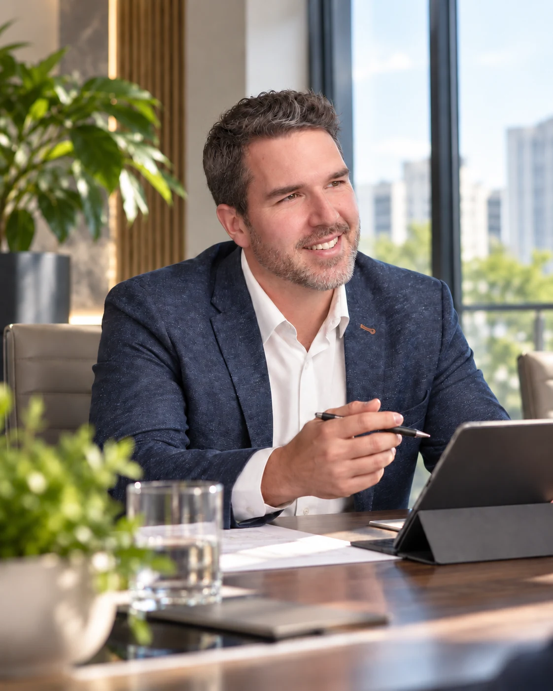 Membre de l’équipe Condo Plus en réunion de travail