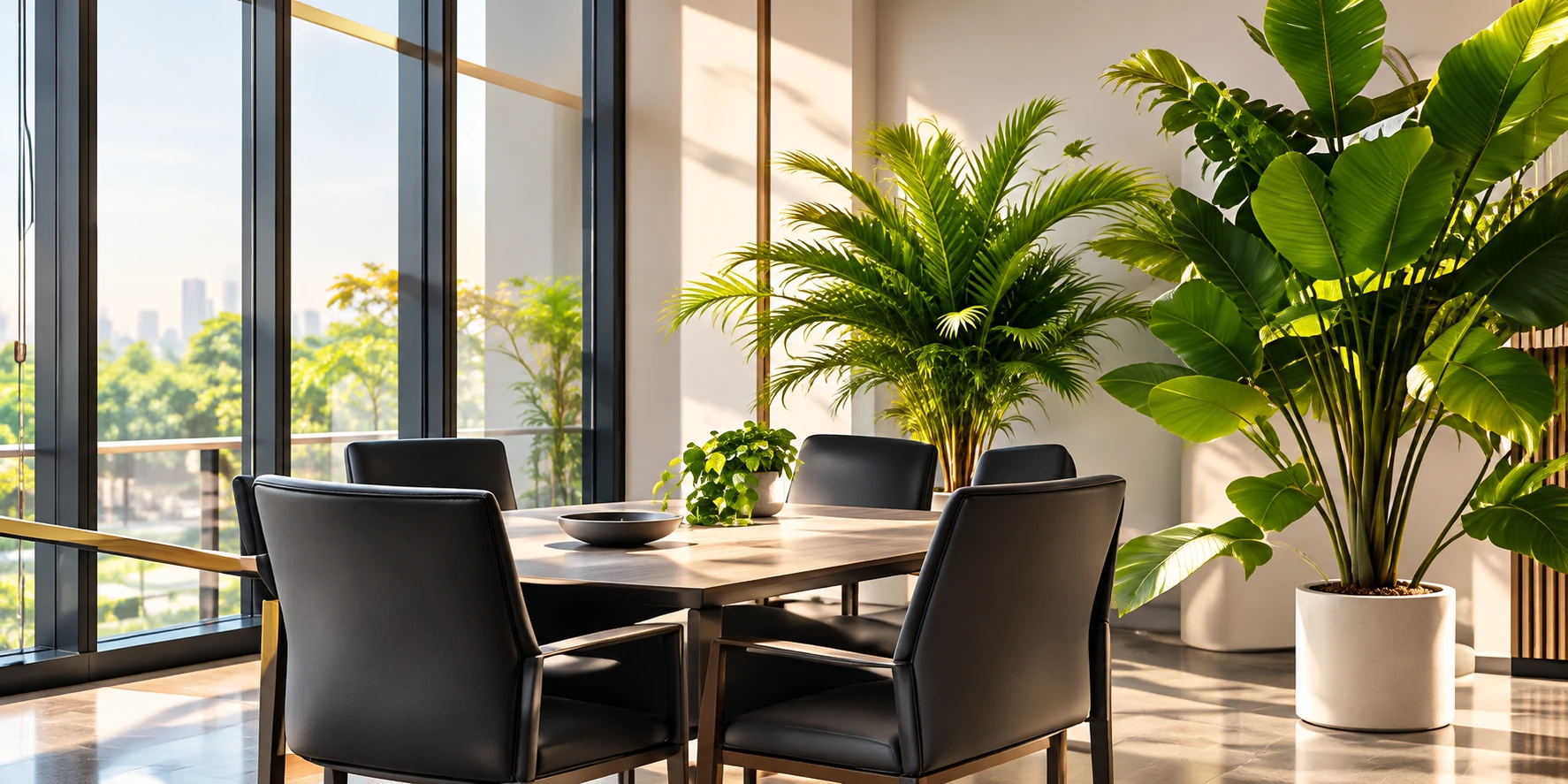 Espace de travail et salle de réunion